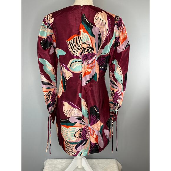 Hutch Deva Long-Sleeve Mini Dress Large - Picture 8 of 13